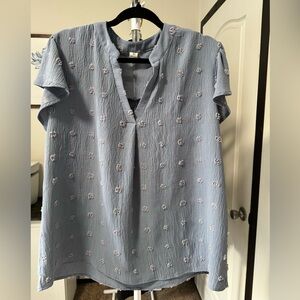 Flutter Sleeve Blouse